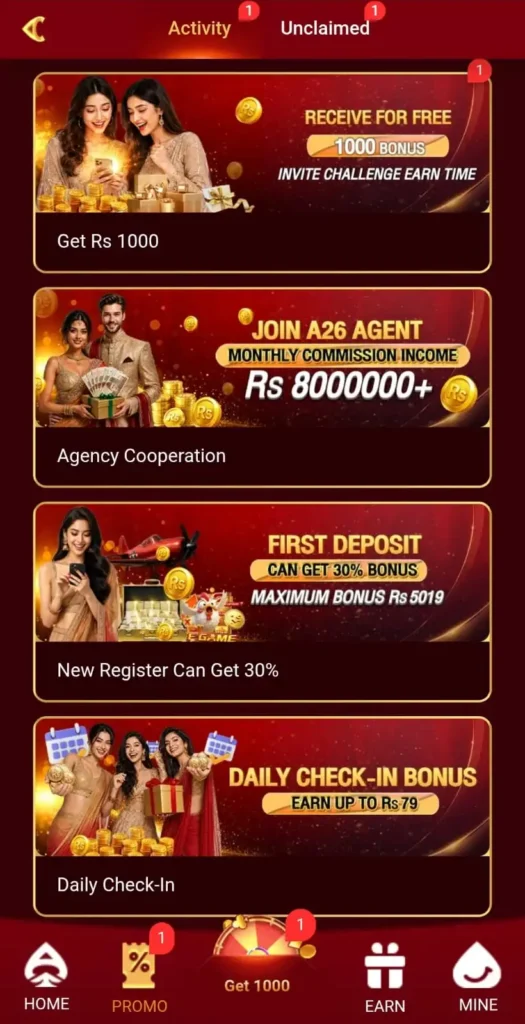 A26 Game Bonuses
