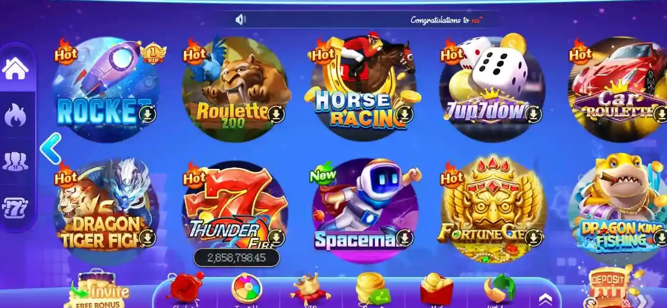 PKR92 game interface