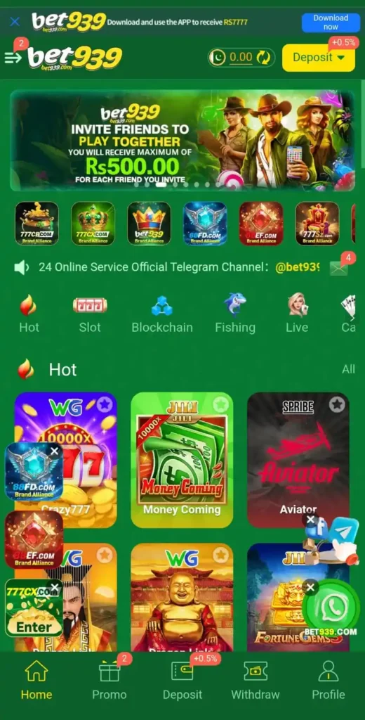 bet939 game interface