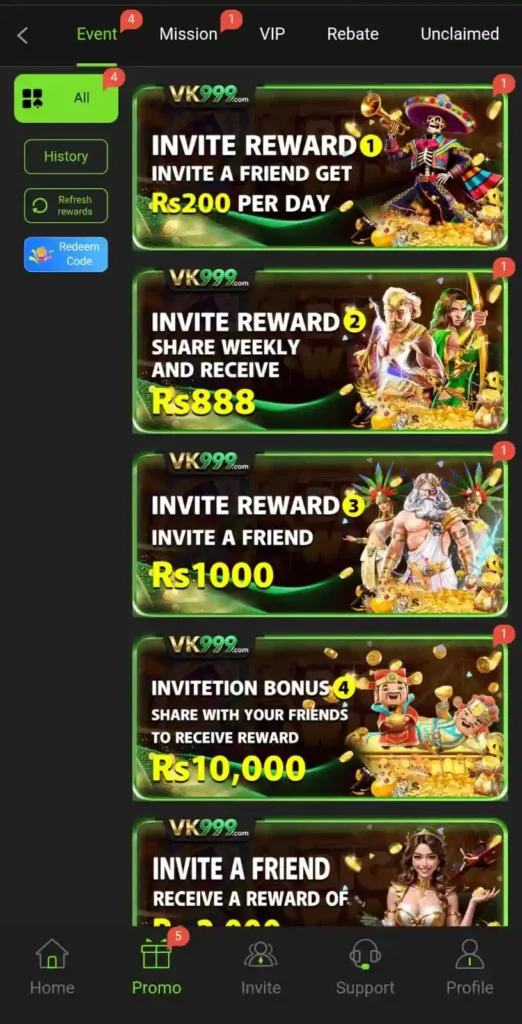 vk999a game bonuses