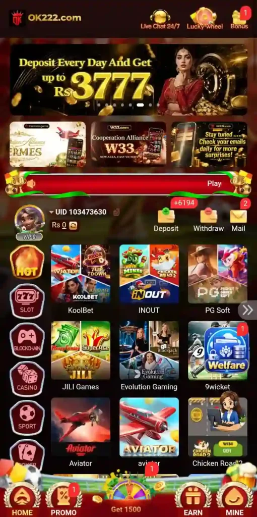 OK222 Game